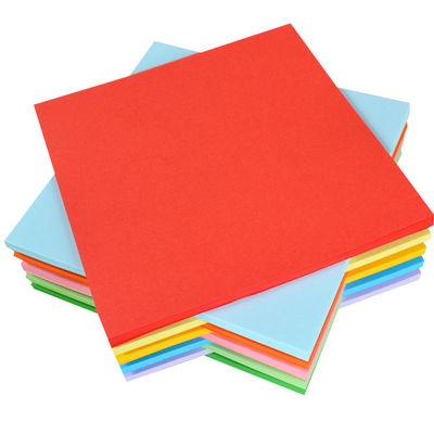 70gm 75gm 80gm Hojas de papel de colores A4 Papel de copia de colores brillantes
