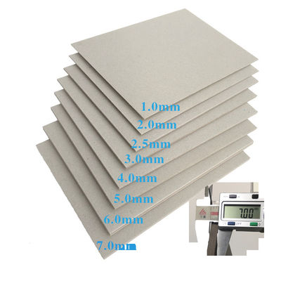 1 mm,1.5 mm, 2 mm, 3 mm de cartón gris laminado/ cartón gris/ cartón gris con chips