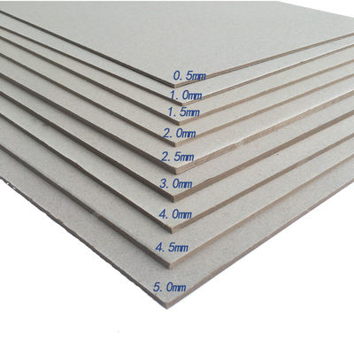 Hojas de cartón gris de 2 mm de espesor papel papel gris autoadhesivo de contacto