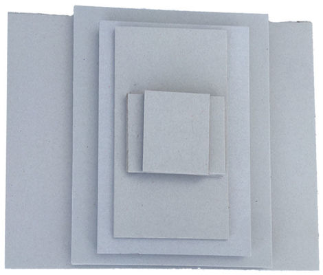2Papel de cartón gris de 2 mm de espesor, cartón sin recubrimiento para portada de notas / encuadernación de libros