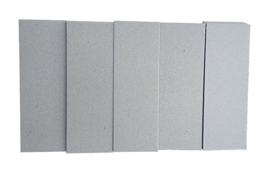 Precios directos de fábrica personalizados para tablero dúplex de todos los tamaños con espalda gris