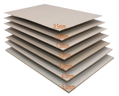 Venta al por mayor China Proveedor de publicidad Enmarcado de carpeta de espuma Panel trasero de cartón gris