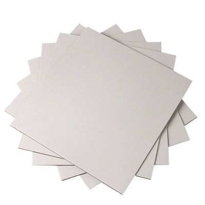 Papel gris de calidad superior impreso a medida: hojas de cartón de espesor duro y núcleo