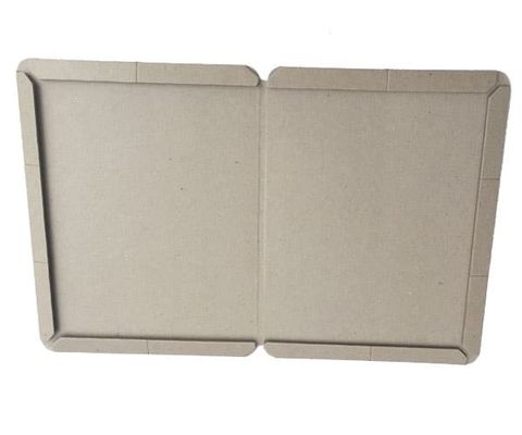 Fabrica de venta caliente de papel de espuma de esponja cartón de tapa dura caja de almacenamiento de libros cartón gris