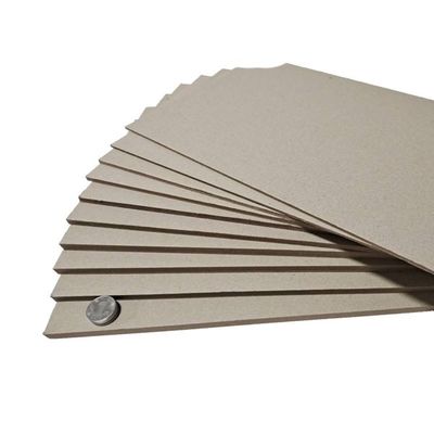 China Materia prima 300gm Papel y cartón de grado A Proveedores Papel de sofá de tablero gris