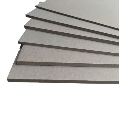 China Materia prima 300gm Papel y cartón de grado A Proveedores Papel de sofá de tablero gris