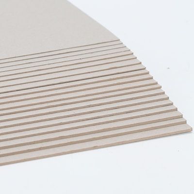 Tarjetas de papel gris de celulosa química-mecánica con solución de embalaje de celulosa reciclada