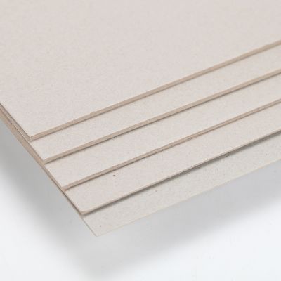 Impresión en grabado Hojas de cartón gris Papel de cartón personalizado para embalaje