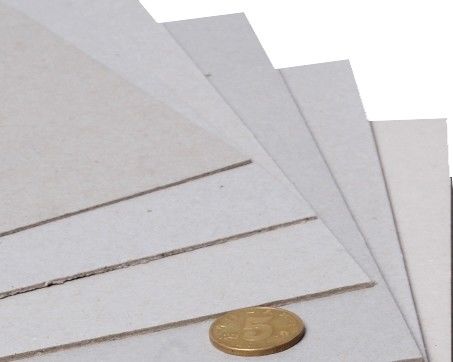 Papel de papel gris de pulpa mixta Papel de papel de cartón reciclado para otros transportes químicos