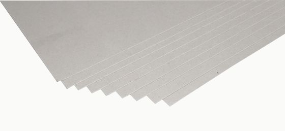 Papel de cartón dúplex recubierto en PE, papel reciclado de grabado de pulpa de impresión para embalaje a medida