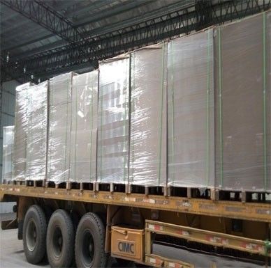 China 1200gm 800gm tablero gris laminado para cubierta de libro de cartón de hojalata