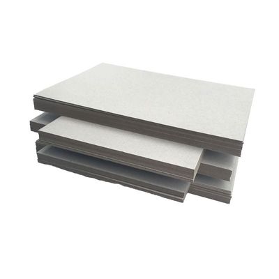 1.5 mm 2 mm de espesor cartón de alquitrán gris de doble cara cartón de papel gris sin recubrimiento