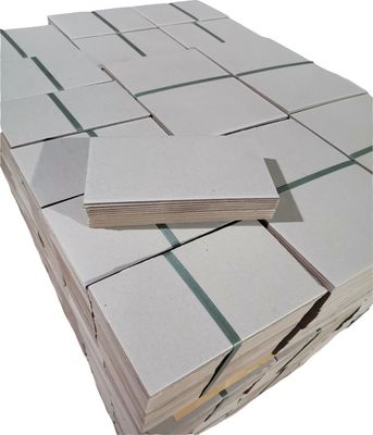 High Grade 1.5mm 2mm 2.5mm Grigio cartón de papel de la tarjeta de chips A AA AAA para hacer caja