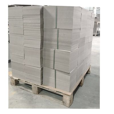 2 mm 1200 gm de cartón gris de libro de encuadernación cartones grises sin recubrimiento OEM