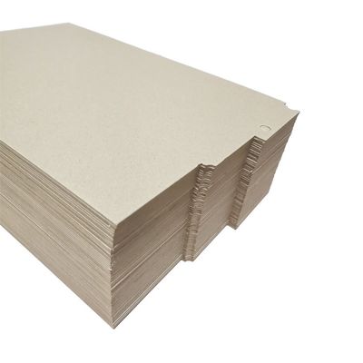 1500 g de cartón gris de una sola capa, cartón reciclado sin recubrimiento para papelería