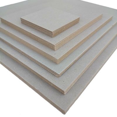 Papel Kappa 250gm-2400gm Papel de cartón gris cubierta de cuaderno para cajas