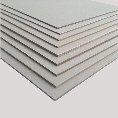 Cartón gris personalizable para caja de embalaje Tipo de celulosa química Mecánica de celulosa Pedido personalizado