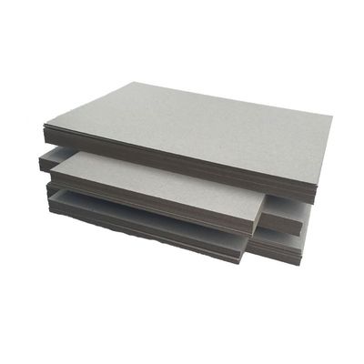 Cartón gris personalizable para caja de embalaje Tipo de celulosa química Mecánica de celulosa Pedido personalizado