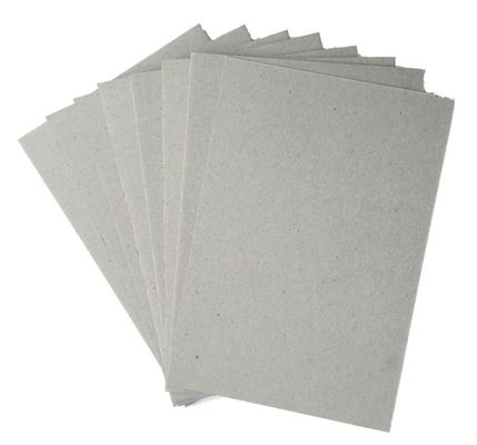 Cartón laminado de partículas grises para productos químicos