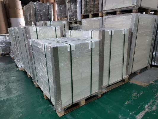 Tabla de astillas gris laminada con película de oro de alto espesor Tabla de pasteles gris