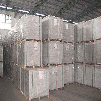Tablero gris 70*100cm Hojas Tablero de paja Papel Tablero dúplex para cajas