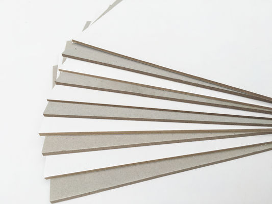 Papel de cartón duplex de buena calidad: personalizado de un lado blanco con fondo duplex gris