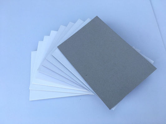 Ventas calientes 250gm Exportación de cartón recubierto de cartón de papel recubierto de cartón dúplex espalda gris espalda blanca
