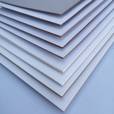 Hojas de cartón gris resistentes a la humedad, recubiertas de cartón gris de alquitrán, cartón de papel de 350 gramos