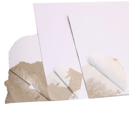 Papel comprimido de tarjeta de densidad de un lado con revestimiento blanco de cartón dúplex de espalda gris de cartón de celulosa de color blanco