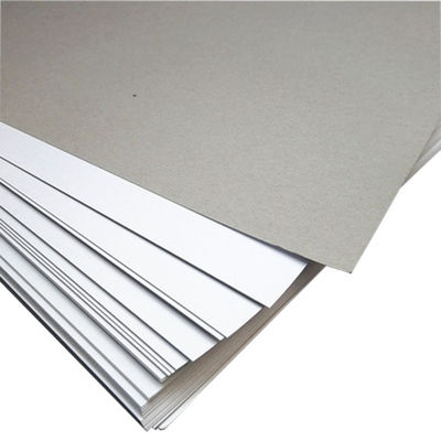 Repuestos de papel de cartón gris Materia prima Papel de cartón duplex Rollo de papel duplex recubierto Papel de cartón duplex Repuestos de cartón gris