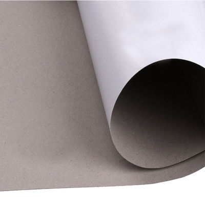 Cartones Materia prima Tarjeta duplex con espalda gris espalda blanca Tarjeta de impresión de papel duplex espalda gris