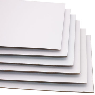 Papel de cartón dúplex con fondo gris Muestras gratuitas para imprimir y empacar