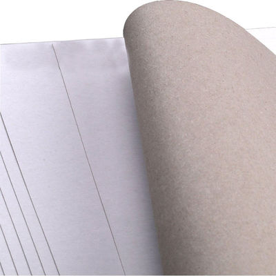 350 Gsm de cartón blanco duplex cartón gris para impresión y embalaje