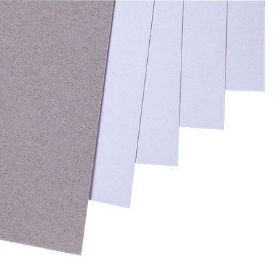 Cartones Materia prima Papel de cartón dúplex con espalda gris espalda blanca