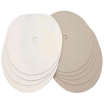 Reciclar 400G Blanco gris de espalda de cartón duplex, cartón duplex de forma personalizada