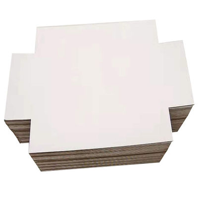 400 gramos de cartón blanco de cartón gris de espalda doble.