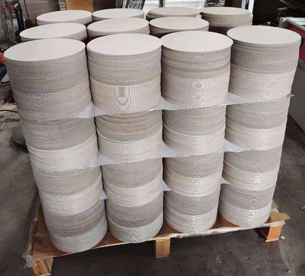 Papel offset revestido de una sola cara con fondo gris claro de cartón duplex reciclado