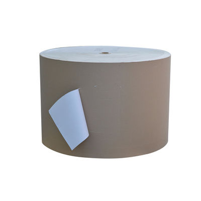 Tablero de papel blanco de un lado con espalda gris 700x1000 mm