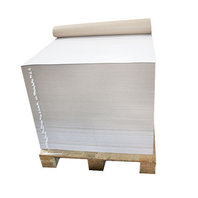 900gm 1500gm 1900gm Papel de cartón gris recubierto de cartón dúplex espalda gris