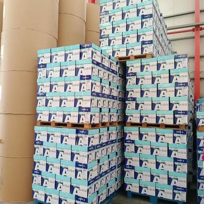 Papel de impresión offset de tamaño personalizado Papel blanco sin recubrimiento