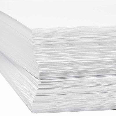 Color blanco 80gm Impresión offset Papel sin madera Papel de fianza Marca personalizada Mayorista