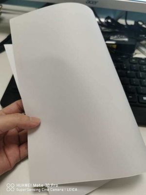 Papel blanco offset sin madera para la escuela personalizado de 58 g de rollo y hojas