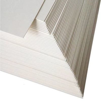 Papel de cartón de marfil recubierto de una sola cara 170Gsm-400Gsm Papel de cartón FBB blanco para fines químicos