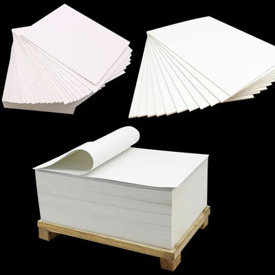 Papel revestido de doble cara y brillante de pulpa virgen C2S Papel de arte para impresión offset