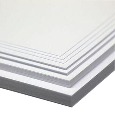 Papel de cartón blanco reciclado de cartón de cartón de cartón para tarjetas de felicitación