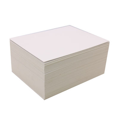 170gm-400gm Hojas de cartón de marfil de papel brillante blanco FBB Fabricante