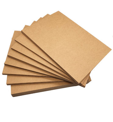 Papel de embalaje Kraft de cartón marrón de 110 gm sin recubrimiento