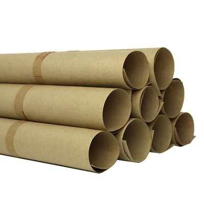 Papel kraft impreso a medida Rollos de papel reciclado estilo de celulosa para el embalaje