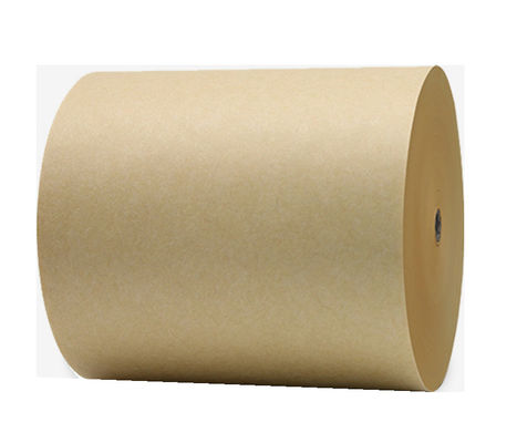 Papel reciclado Kraft de 60 gramos 80 gramos, rollo de papel ecológico marrón.