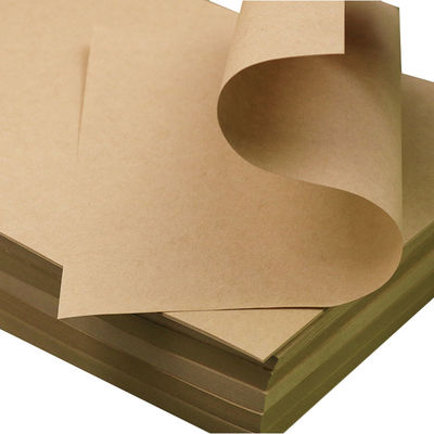 Papel de cartón Kraft multifuncional de 35 gsm en carretes de 70x70 cm